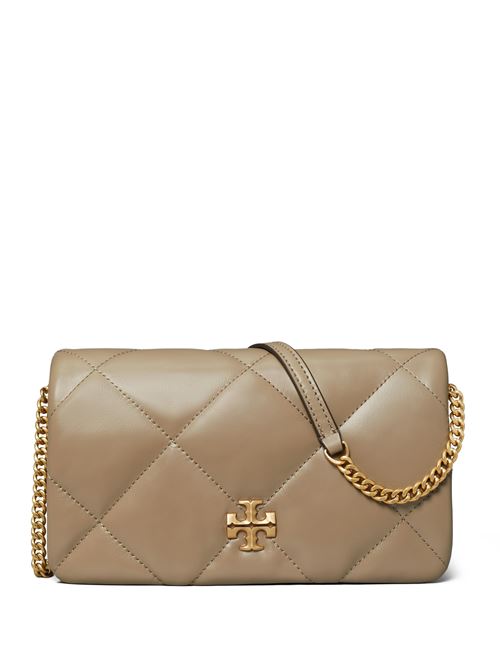 Portafoglio con catena Kira con trapuntatura TORY BURCH | 158624250